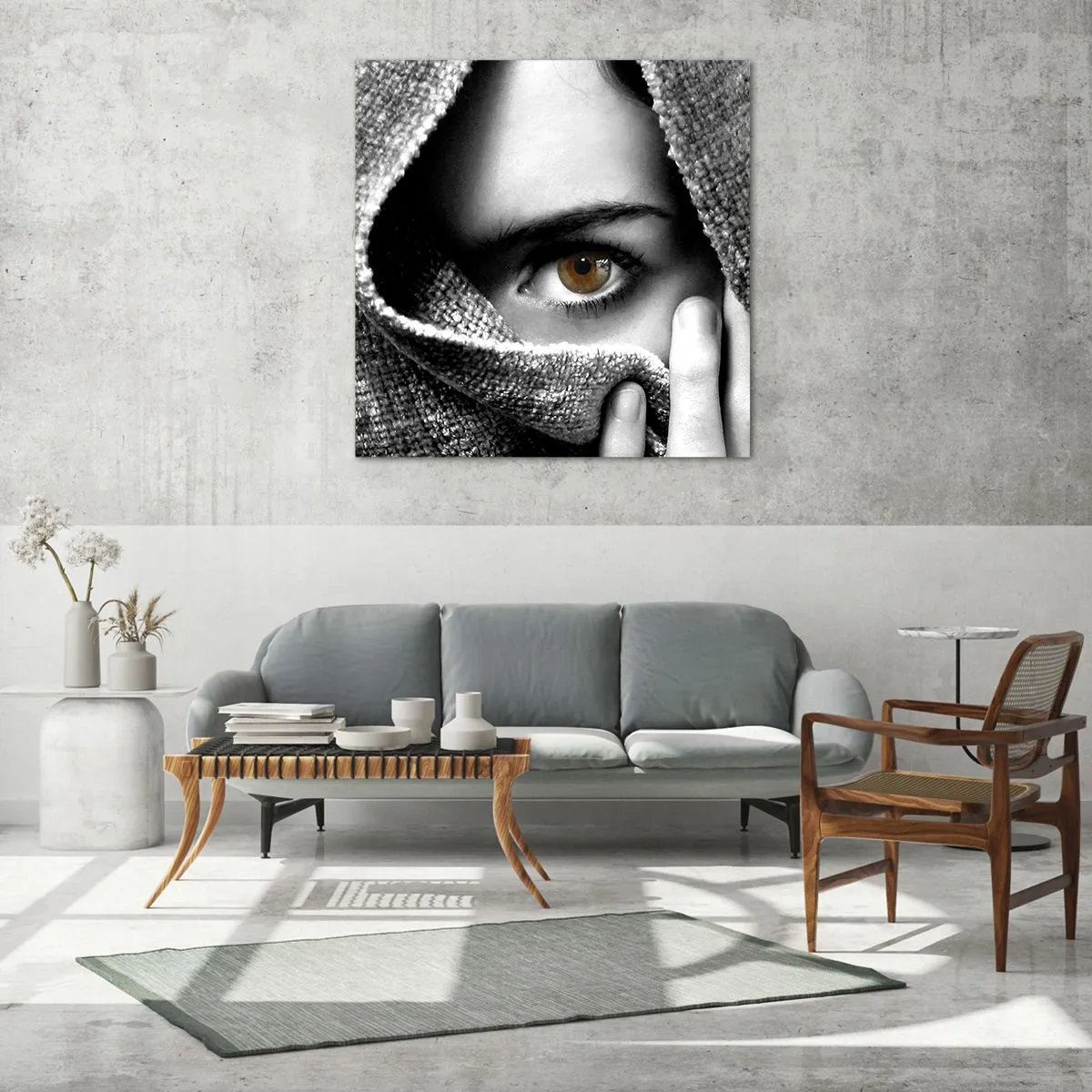 Impression sur verre - Image sur verre - Apprenez le secret - 60x60 cm