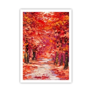 Affiche - Poster - Impression d'automne - 70x100 cm