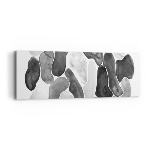 Impression sur toile - Image sur toile - Abstraction rocheuse - 90x30 cm
