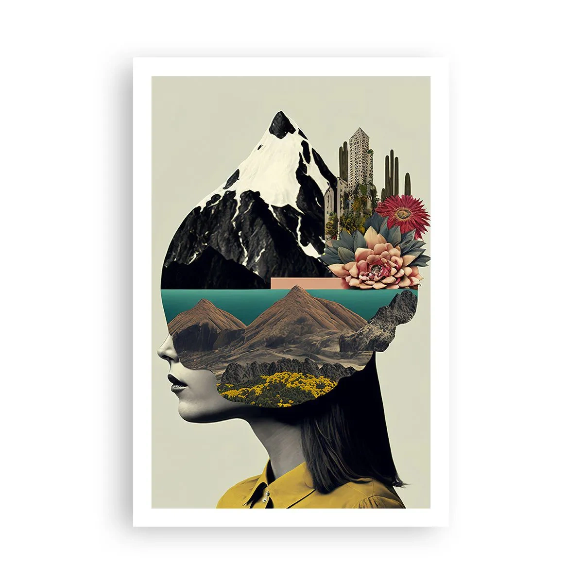 Affiche - Poster - La femme – toujours un mystère - 61x91 cm