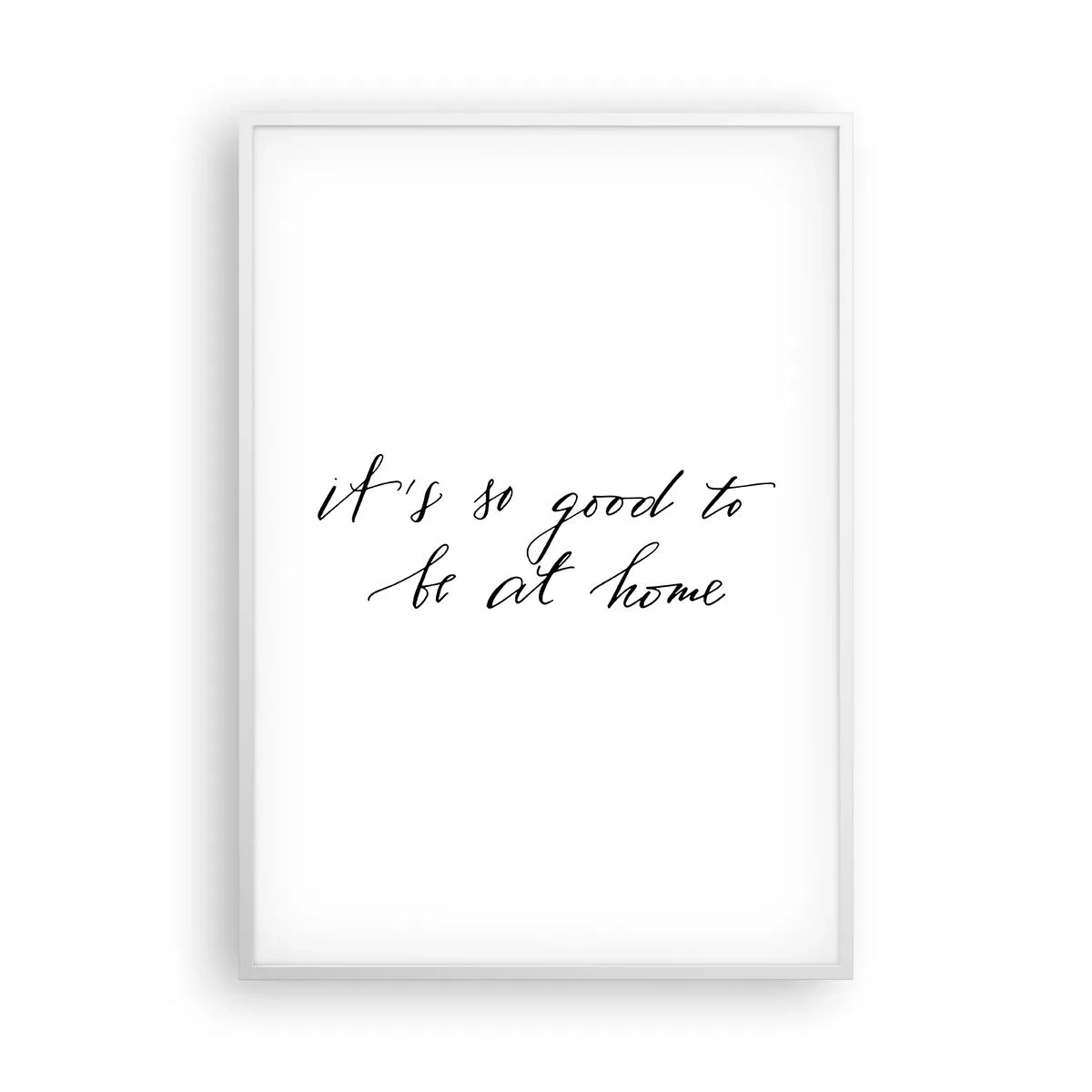 Affiche dans un cadre blanc - Poster - Toute la vérite - 70x100 cm