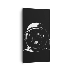 Impression sur toile - Image sur toile - Sympa la vue - 55x100 cm