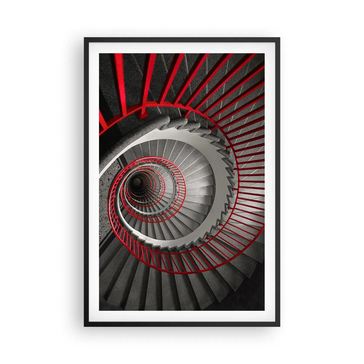 Affiche dans un cadre noir - Poster - Amusement architectural - 61x91 cm