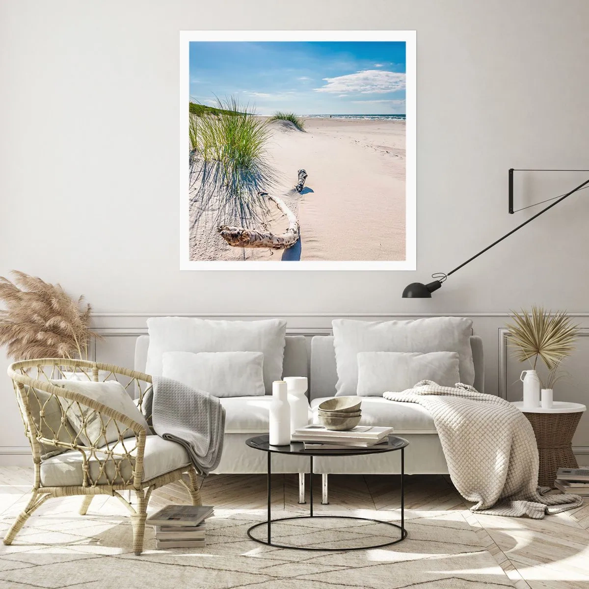 Affiche - Poster - La plus belle? La Baltique - 40x40 cm