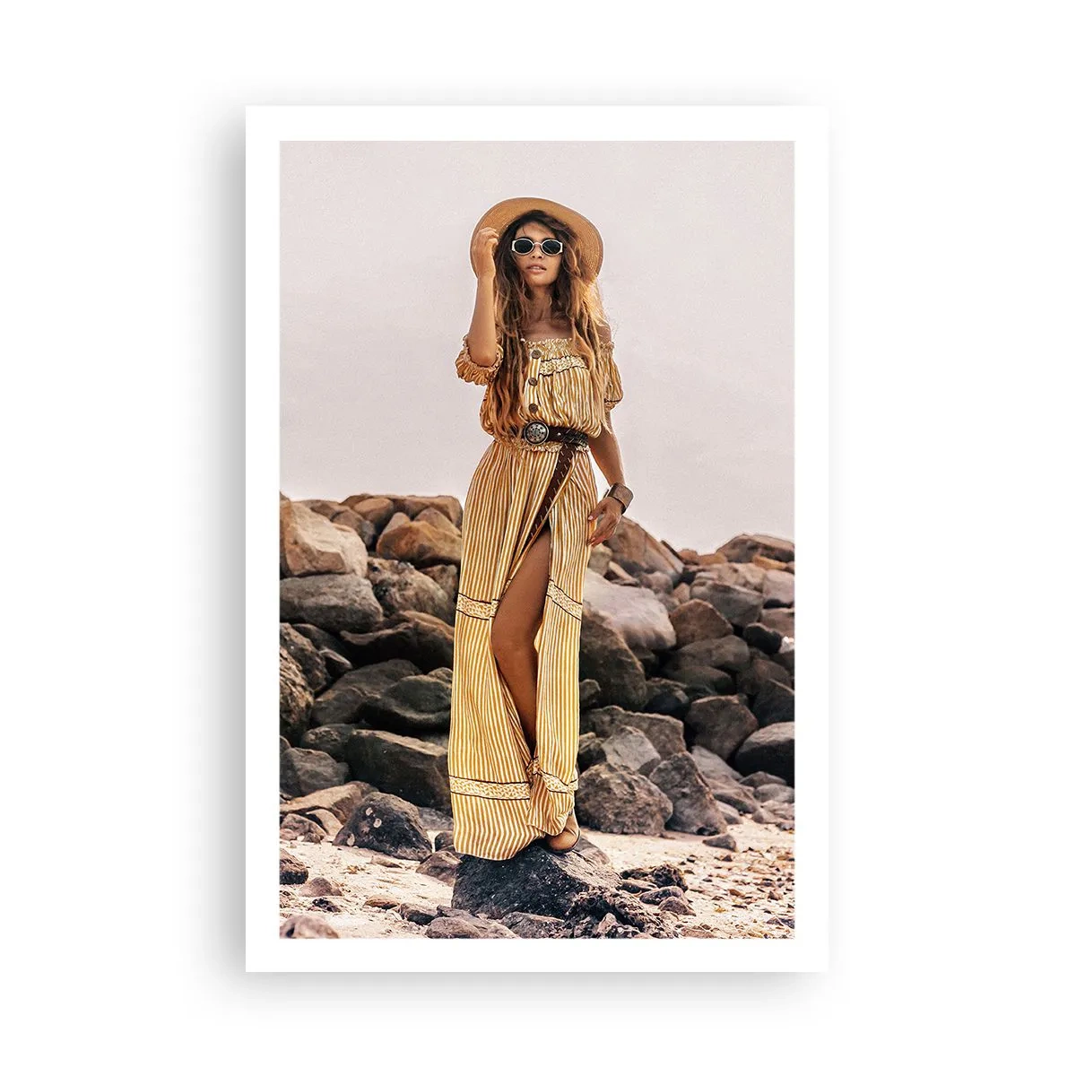 Affiche - Poster - La magie des pierres - 61x91 cm