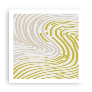 Affiche - Poster - Une composition au léger virage - 60x60 cm