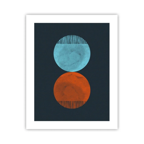Affiche - Poster - Seulement la géométrie ? - 40x50 cm