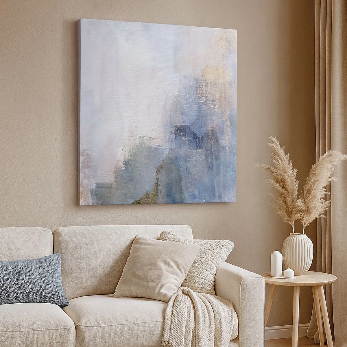 Impression sur toile - Image sur toile - Tonalités et accords de couleur - 30x30 cm