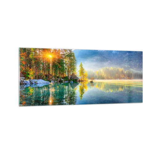 Impression sur verre - Image sur verre - Majesté et douceur - 100x40 cm