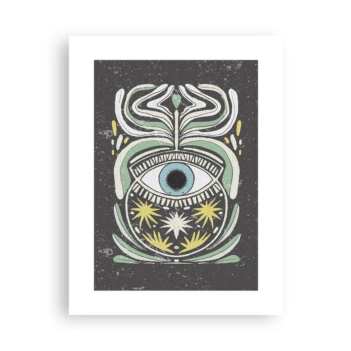 Affiche - Poster - Rituels tribaux - 30x40 cm