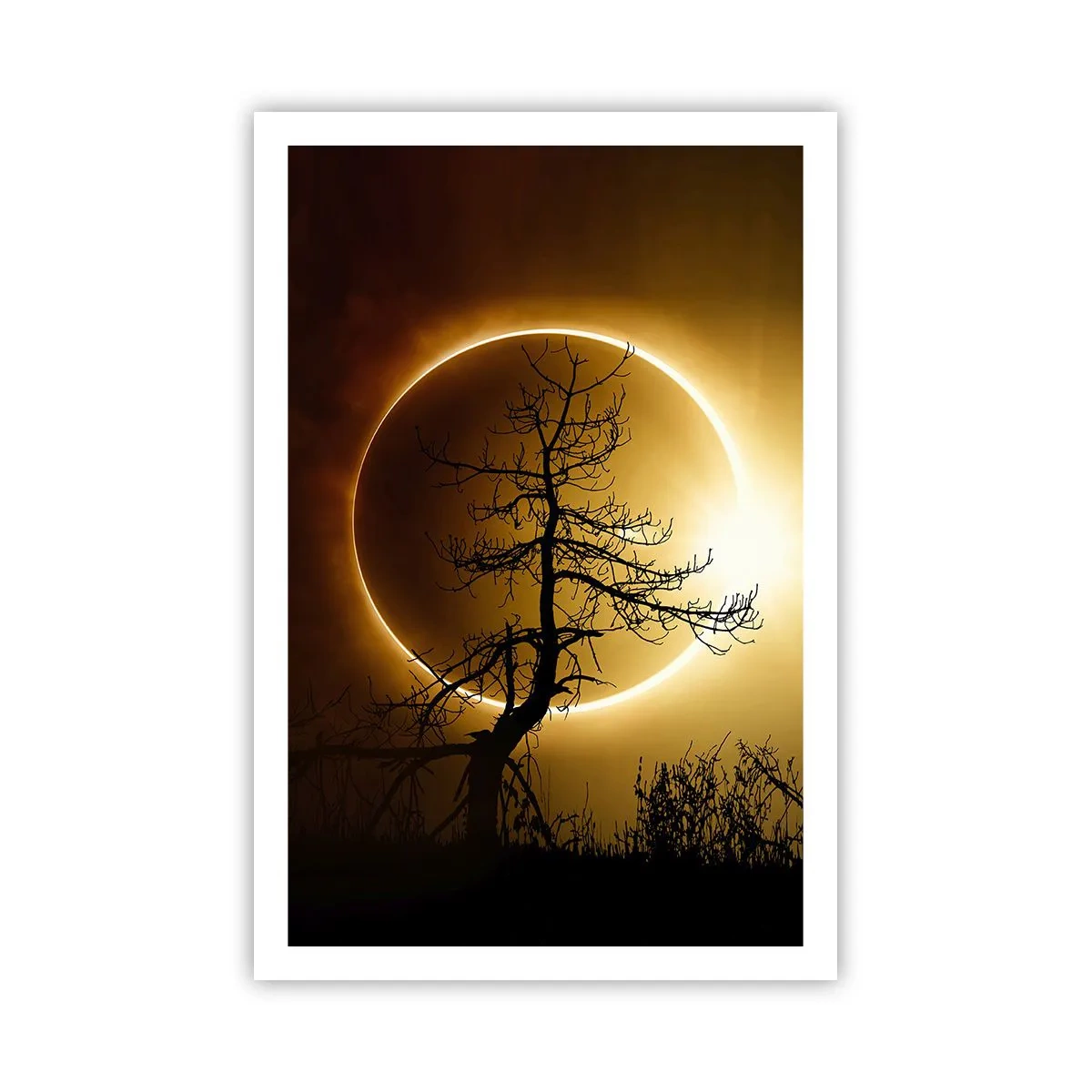 Affiche - Poster - Éclipse totale - 61x91 cm