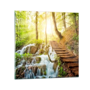 Impression sur verre - Image sur verre - Une fraîcheur tant désirée - 50x50 cm