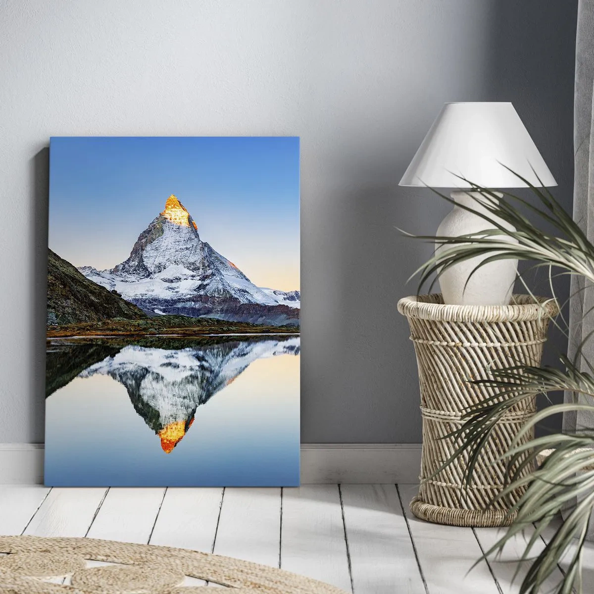 Impression sur toile - Image sur toile - Deux mondes - 80x120 cm