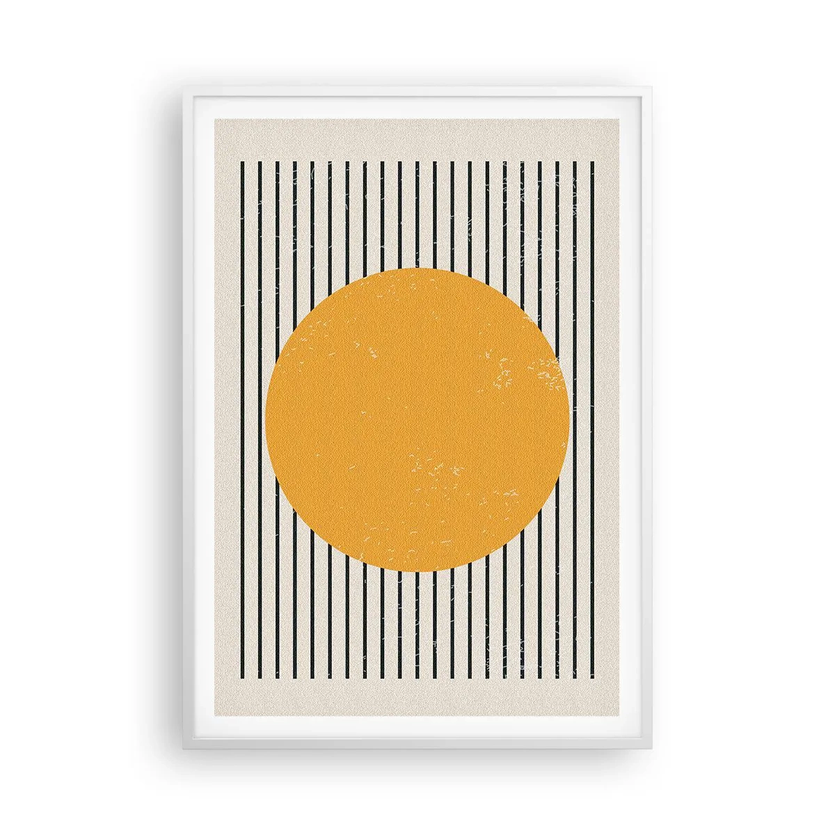 Affiche dans un cadre blanc - Poster - Le pouvoir de la simplicité - 70x100 cm