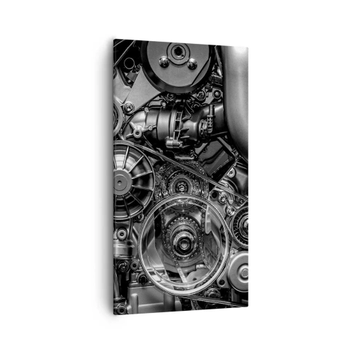 Impression sur toile - Image sur toile - Poésie mécanique - 55x100 cm