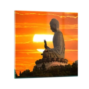 Impression sur verre - Image sur verre - Aucune peur du monde - 40x40 cm