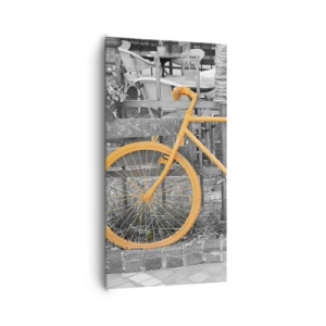 Impression sur toile - Image sur toile - Allez, je vais attendre ici - 65x120 cm