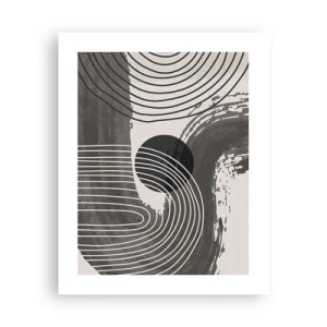 Affiche - Poster - L'ovale gagne - 40x50 cm