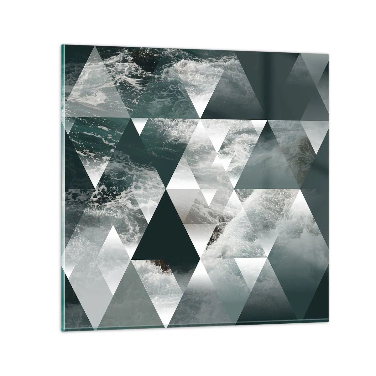 Impression sur verre - Image sur verre - Point de vue de cristal - 60x60 cm