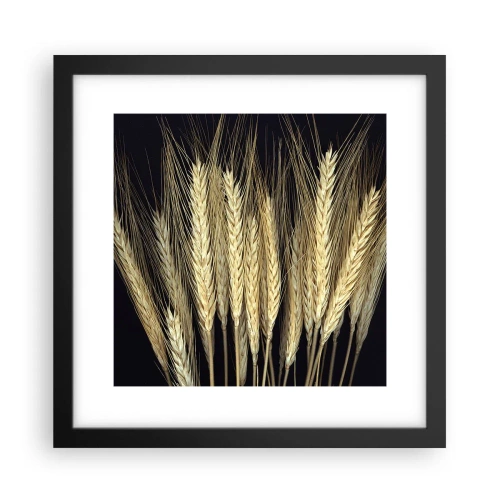 Affiche dans un cadre noir - Poster - Magie rustique - 30x30 cm