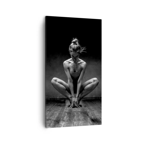 Impression sur toile - Image sur toile - Concentration de l'énergie de la danse - 45x80 cm