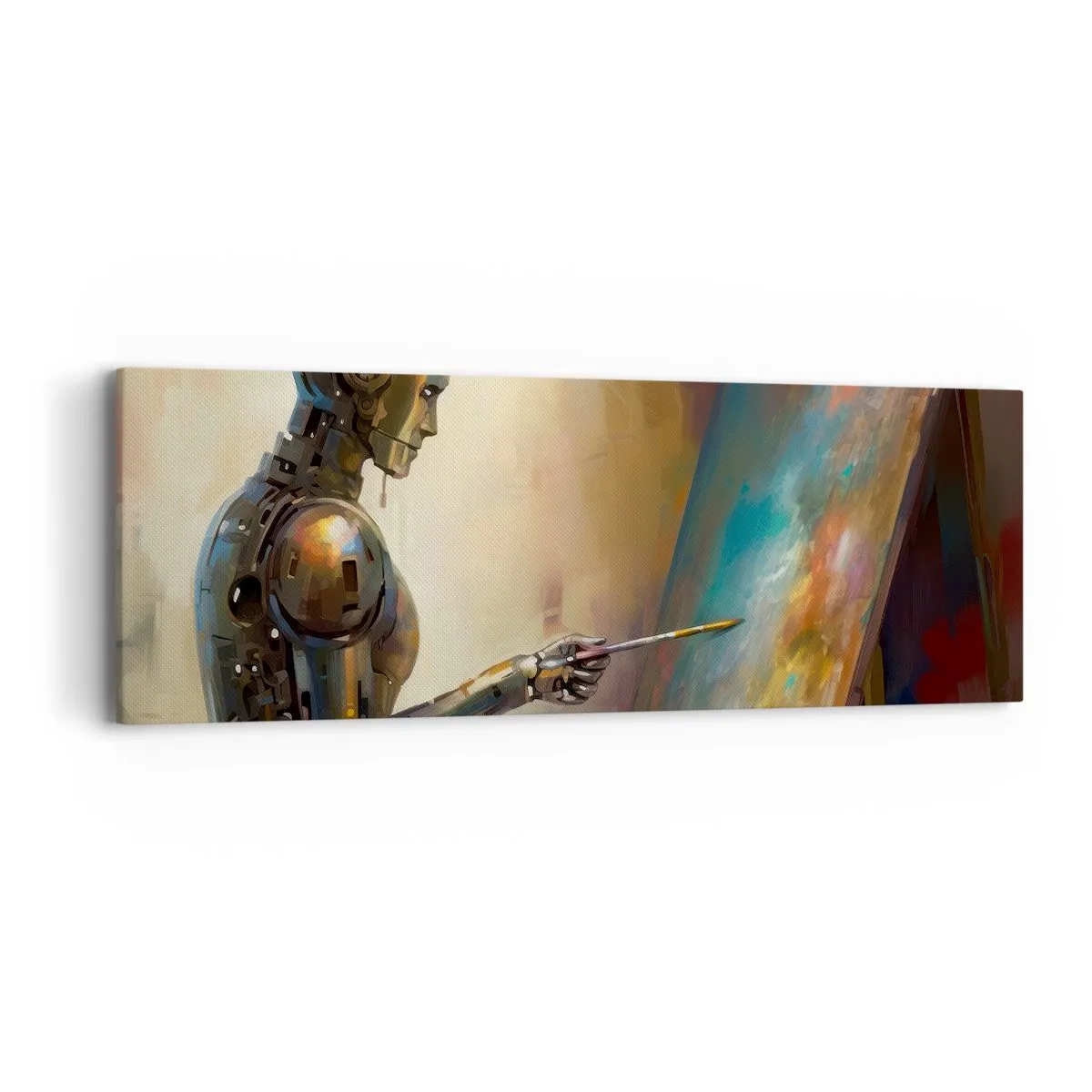Impression sur toile - Image sur toile - L'art du futur - 90x30 cm
