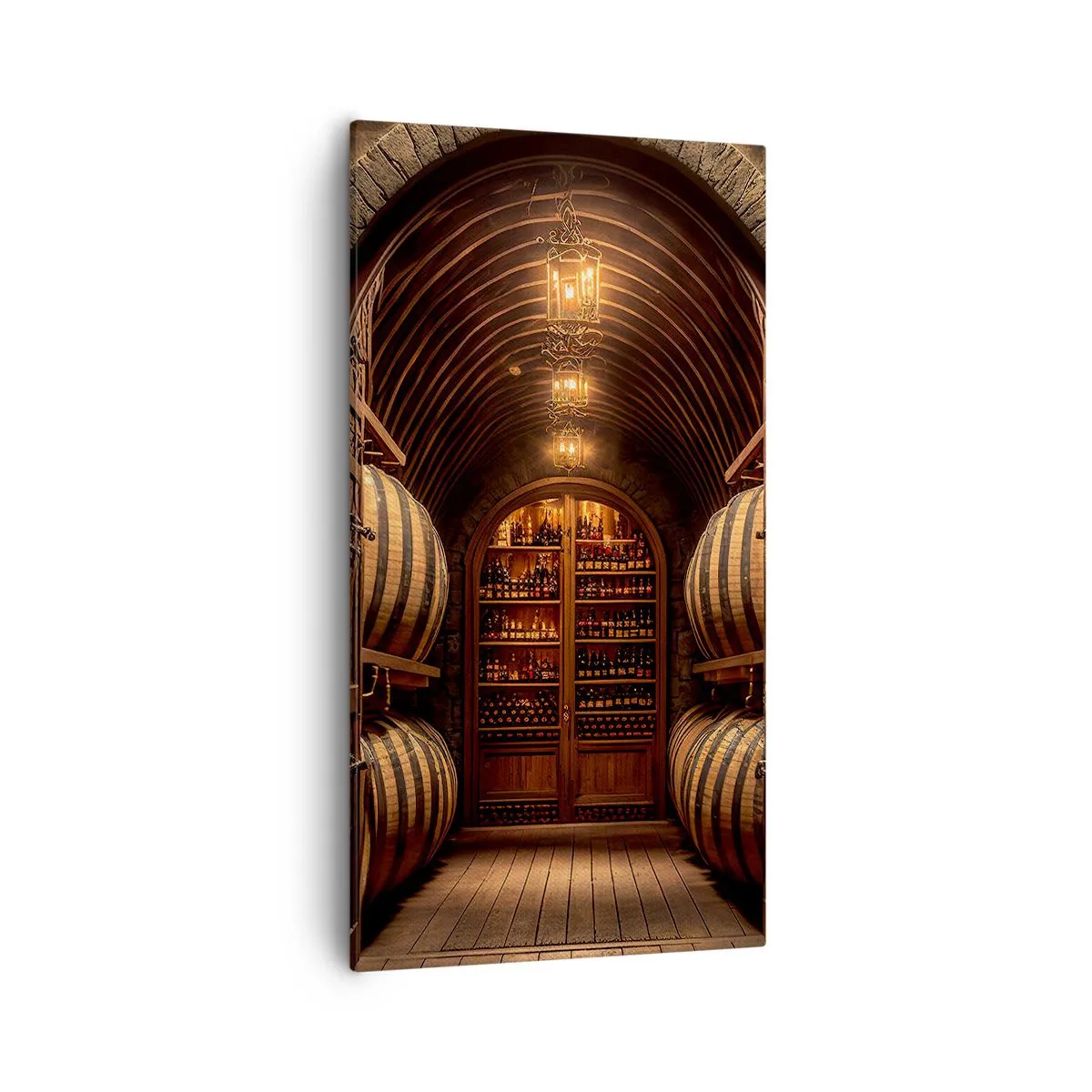 Impression sur toile - Image sur toile - Cave climatisée - 55x100 cm