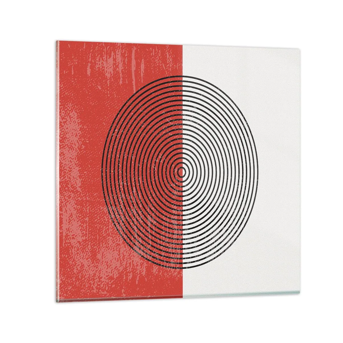 Impression sur verre - Image sur verre - Dans le mille - 70x70 cm