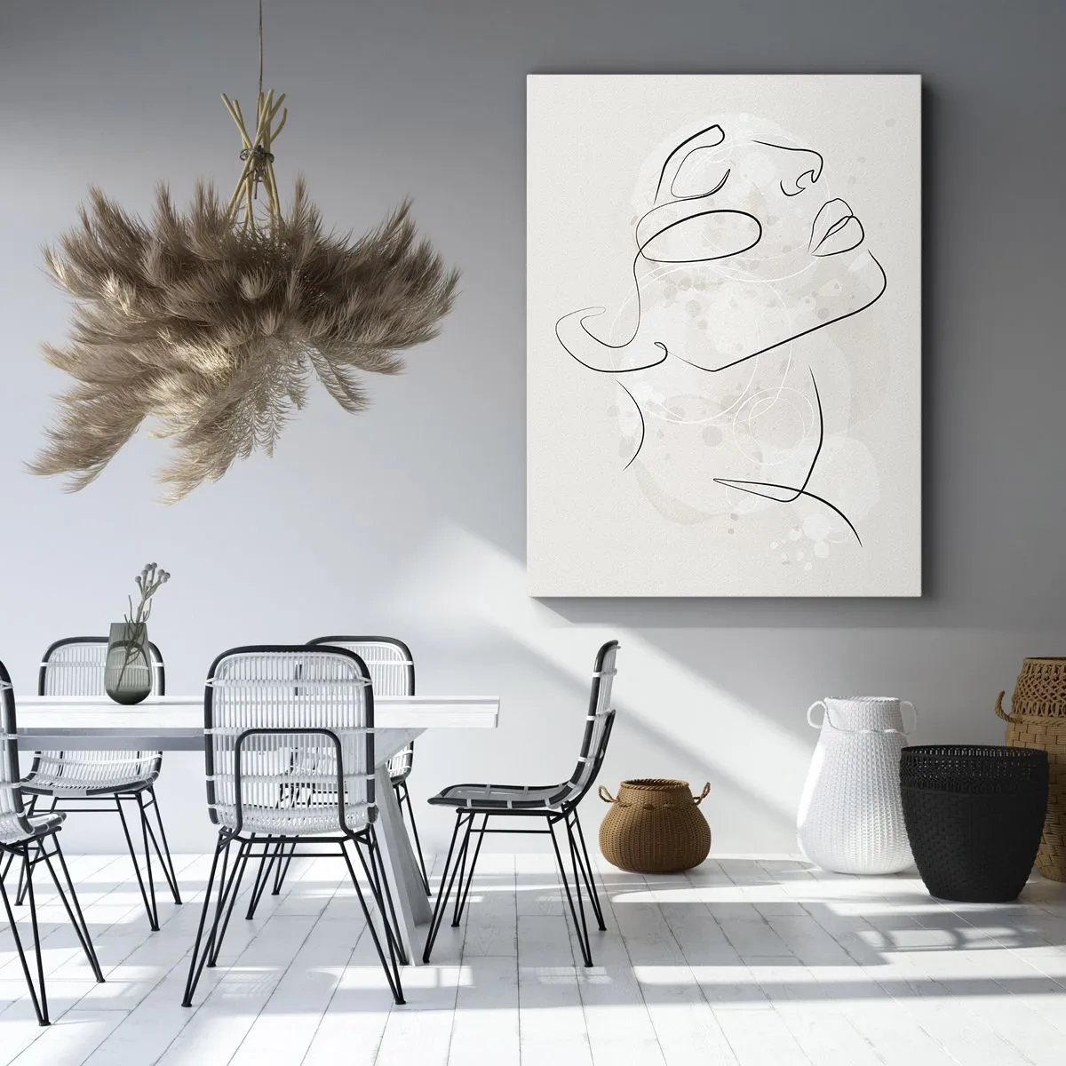Impression sur toile - Image sur toile - L'esquisse d'un rêve - 65x120 cm
