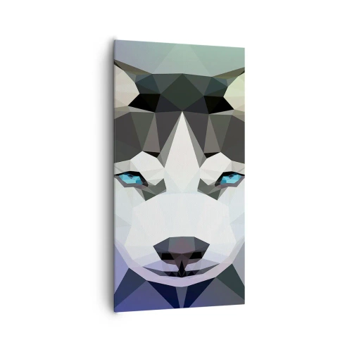 Impression sur toile - Image sur toile - La mémoire des neiges du nord - 65x120 cm