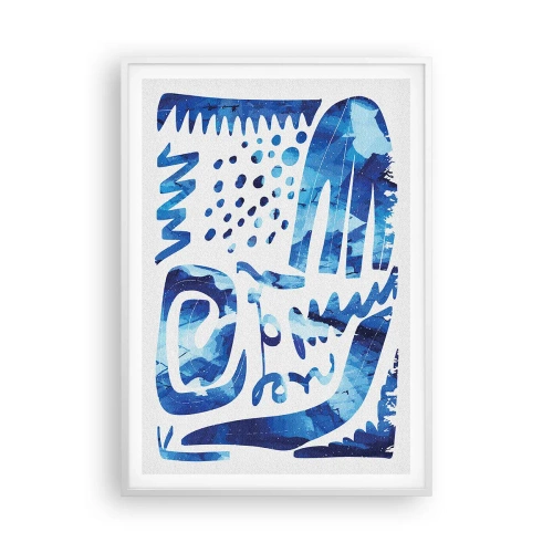 Affiche dans un cadre blanc - Poster - Retour aux racines - 70x100 cm