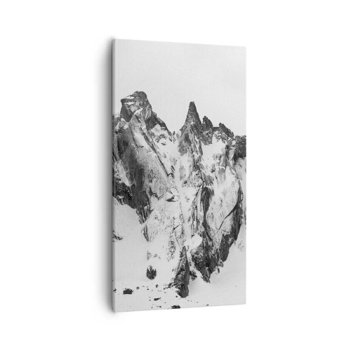 Impression sur toile - Image sur toile - Crête dangereuse de granit - 55x100 cm