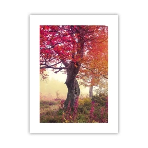 Affiche - Poster - Frénésie de floraison - 30x40 cm