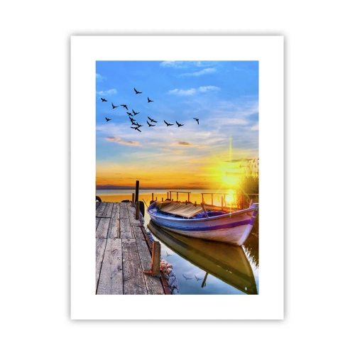 Affiche - Poster - Au revoir, à demain - 30x40 cm