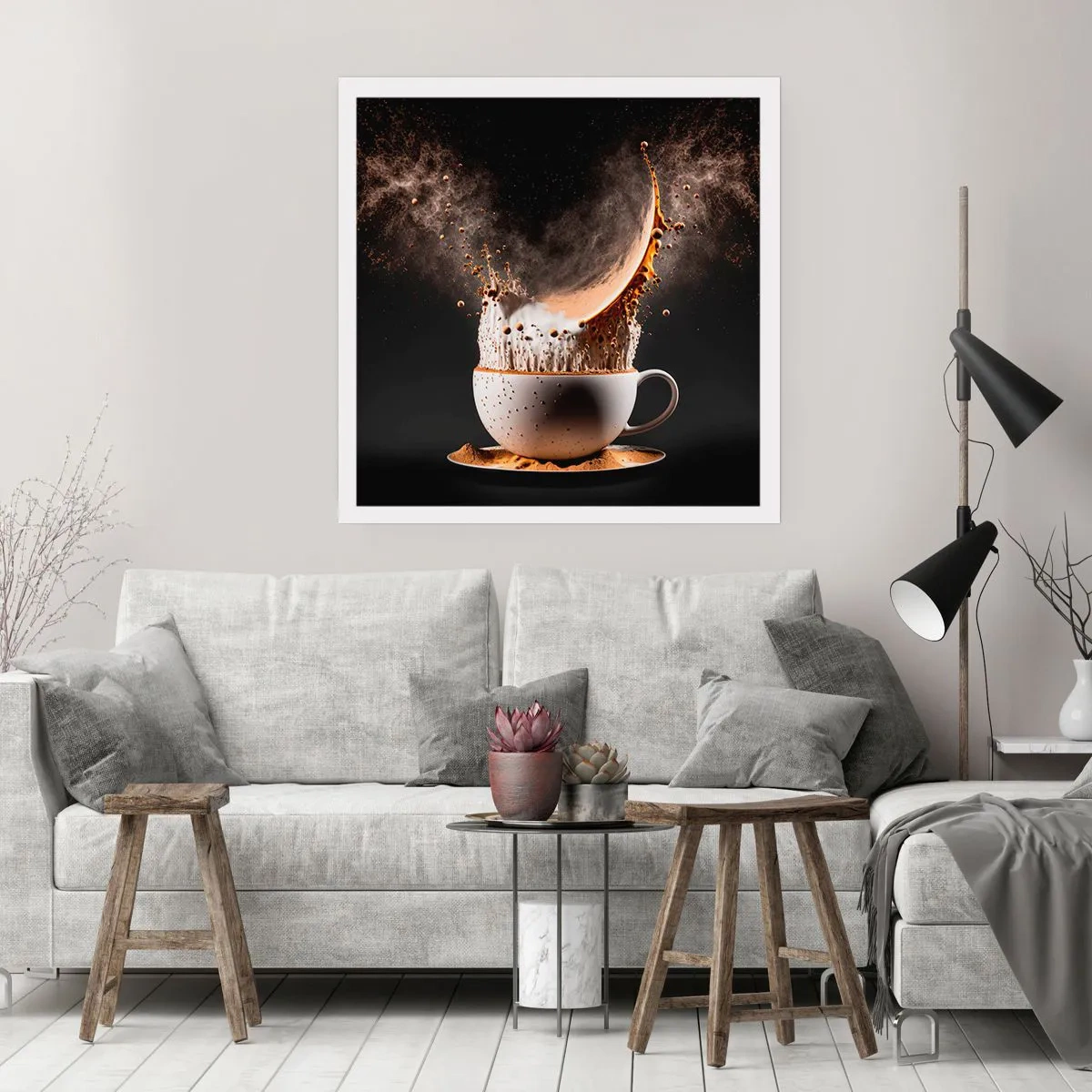 Affiche - Poster - Une explosion de saveur - 50x50 cm