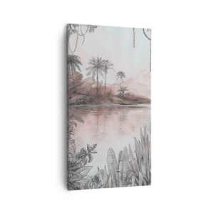 Impression sur toile - Image sur toile - Journal d'un explorateur du XIXe siècle - 45x80 cm