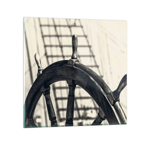 Impression sur verre - Image sur verre - Histoires de mer - 30x30 cm