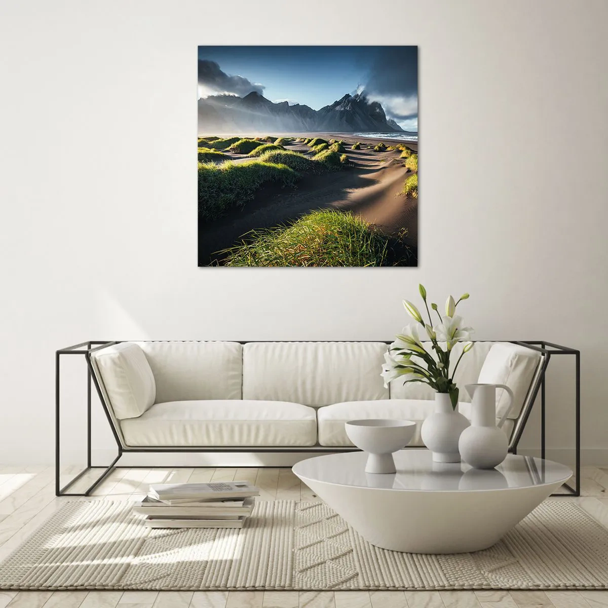 Impression sur verre - Image sur verre - Harmonie des éléments - 60x60 cm