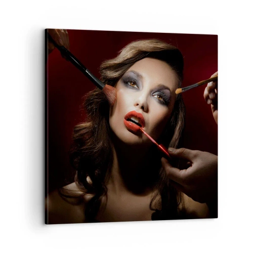 Impression sur toile - Image sur toile - Belle rêveuse - 60x60 cm