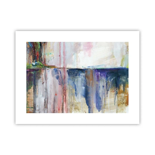 Affiche - Poster - Impressions et associations colorées - 40x30 cm