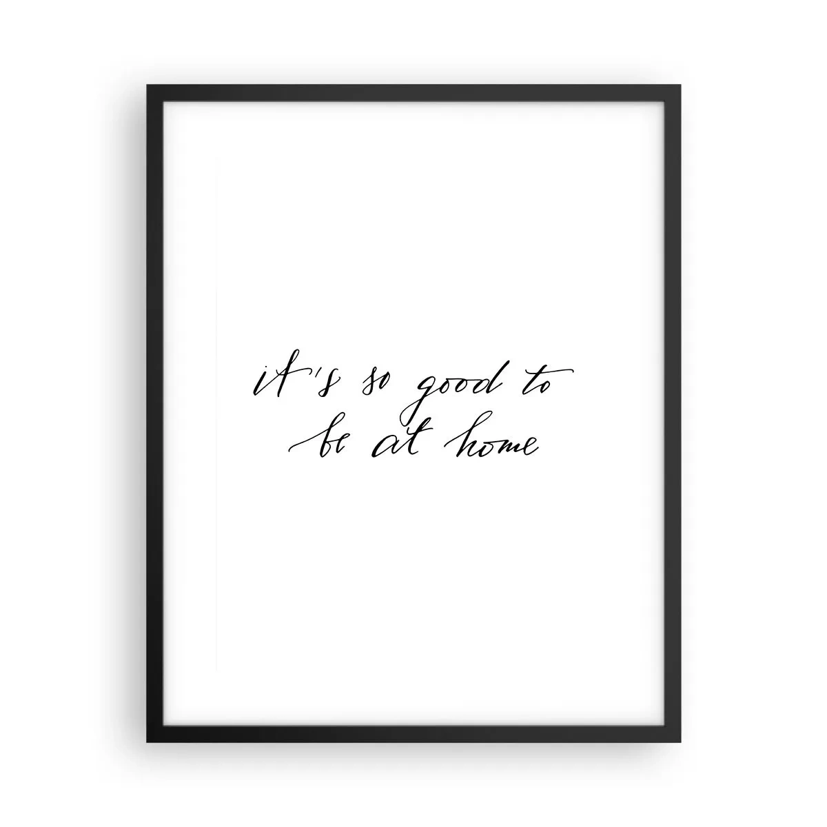 Affiche dans un cadre noir - Poster - Toute la vérite - 40x50 cm