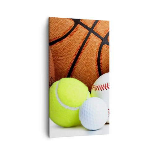 Impression sur toile - Image sur toile - Le football nous connecte ! - 45x80 cm