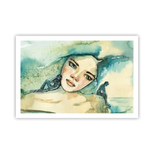 Affiche - Poster - Suis-je bleu? - 91x61 cm