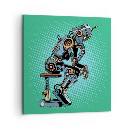 Impression sur toile - Image sur toile - Au-dessus de l'essence de l'être - 50x50 cm