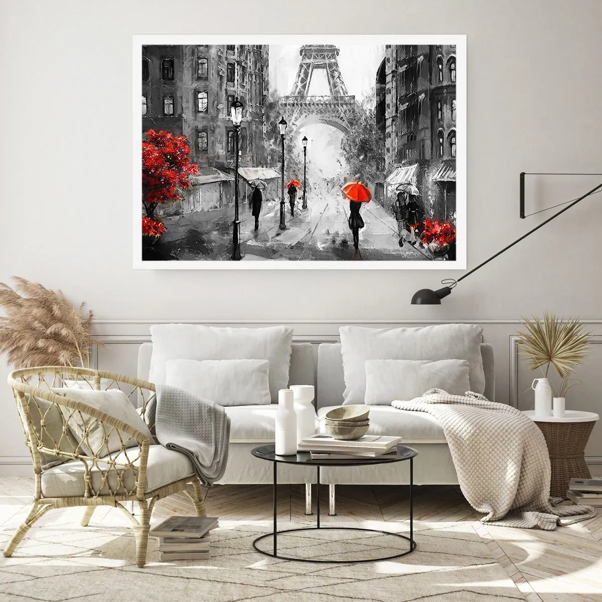 Affiche - Poster - Tous les chemins mènent à elle - 40x30 cm