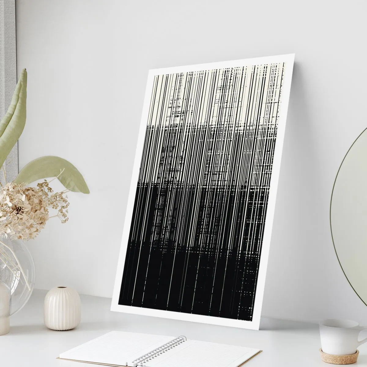 Affiche - Poster - Ondes et vibrations - 30x40 cm