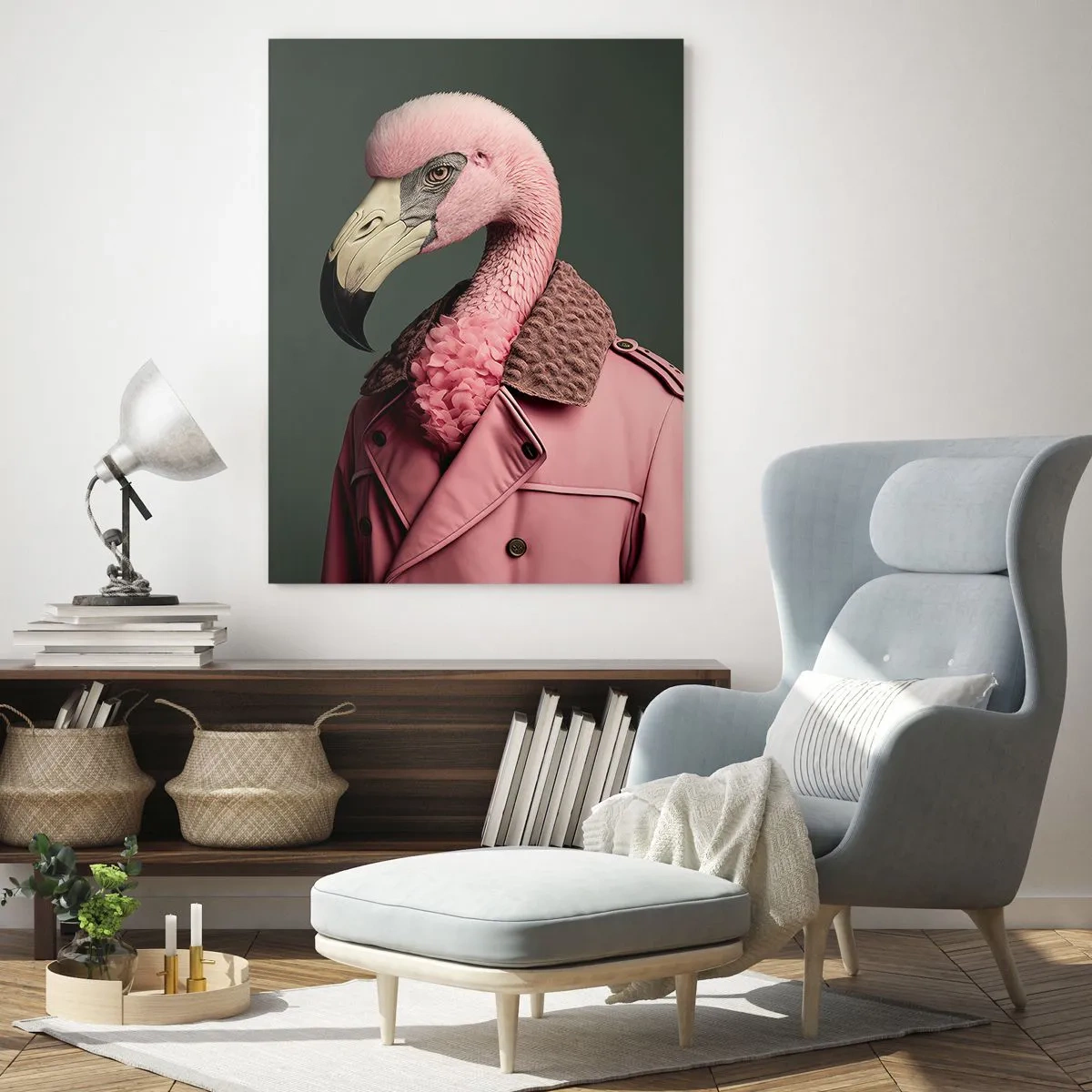 Impression sur verre - Image sur verre - La vraie élégance - 70x100 cm