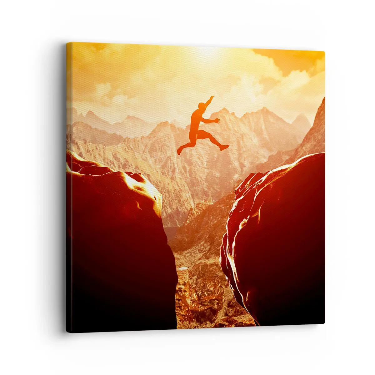 Impression sur toile - Image sur toile - Dépassement des limites - 30x30 cm