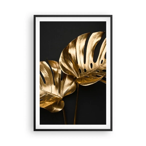 Affiche dans un cadre noir - Poster - Les trésors de la nature - 61x91 cm