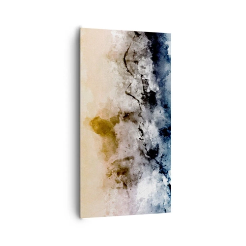 Impression sur toile - Image sur toile - Noyé dans un nuage de brouillard - 65x120 cm